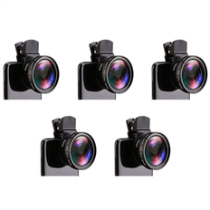 Macro Add-On Lenses Jojomino 5pcs Fish Eye Phone 0.45X HD Camera Add-On Lens