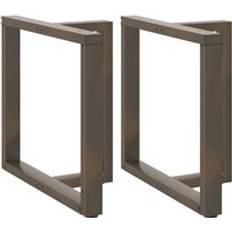 Table Legs vidaXL Dining Legs T-Shaped 2 pcs 70 x 35 x 72-73 cm Table Leg