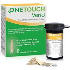 Self Tests on sale OneTouch 25 Test Strips I for Blood Glucose Monitoring with Diabetes