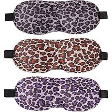 Sleep Masks na 3 Pcs 3D Leopard Blackout Sleeping Mask