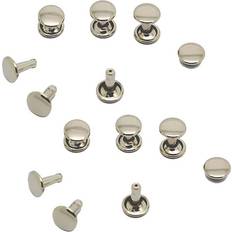 Rivets Jojomino 200 Pcs DIY Rivet Metal Board - Silver