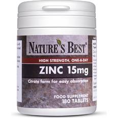 High Strength Zinc Supplement 15Mg Tablets