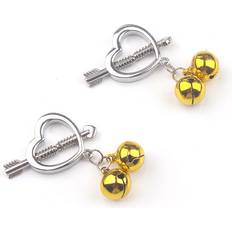 Nipple Clamps House Of Glass Cupid 2 Point Adjustable Stainless Steel Nipple Clamps