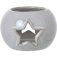 White Candle Holders Hill Interiors Ceramic Star Cut-Out Tealight One Size Candle Holder
