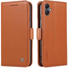 GANGXUN Premium Leather Flip Case For Samsung A05