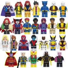 Bonxaif X-Men Minifigures Toys 26pcs