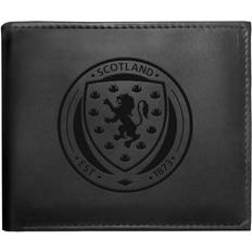 FA Scotland Mens Wallet Embossed Crest - Black