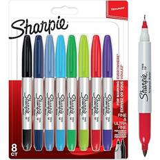 Sharpie Twin Tip Permanent Markers 8 Count