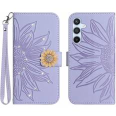 GANGXUN 5G Samsung Galaxy M55 Leather Wallet Case