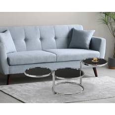 Aspect Eternity Glass With Swivel Motion Coffee Table