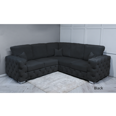Snooze Velvet Ashton Full Back 5 Seater Corner Sets