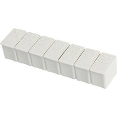 Hälsovårdsprodukter Essager White Weekly Pill Box Travel Medicine Storage Pill Case Organizer