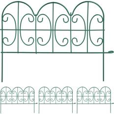 Beetkanten Relaxdays Beeteinfassung Metall 4er Set 4x