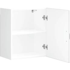 Wall Cabinets vidaXL Kitchen Lucca White Engineered Wood 50 cm Wall Cabinet