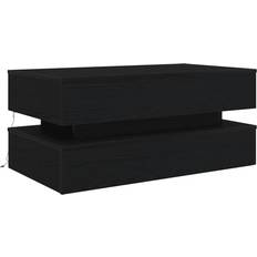 vidaXL Med LED-Lys 90 x 50 x 40 cm Sofabord