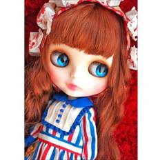 White Diamond Paintings Fiyo Diamond Painting Full Round Drill Doll 20 x 30 cm