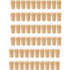Wood Bottle Stoppers Maxpower 60 Pcs Natural Wood Corks Wine Bottle Stopper
