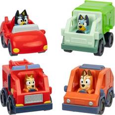 Bluey Legetøjsbil Bluey Familiens Minibiler Med Figur