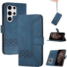 Samsung Galaxy S25 Ultra Wallet Cases GANGXUN Samsung Galaxy S25 Ultra Wallet with Handy Stand