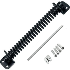 Securit Black Adjustable Spring Gate and Door Closer 250MM 10"