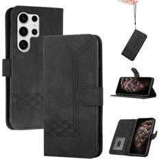 Samsung Galaxy S25 Ultra Wallet Cases GANGXUN Samsung Galaxy S25 Ultra Wallet with Handy Stand