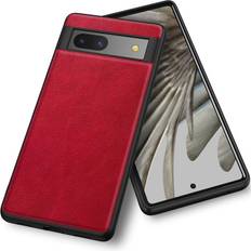 Veanxin Google 7A Retro Phone Case Red