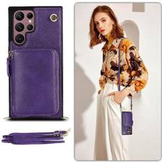 GANGXUN Case for Samsung Galaxy S22 Ultra Shockproof Wallet Leather Pocket