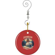 Famgem Personalized Johnson Family Camper Outdoor Christmas Trees 540 Christmas Tree Ornament