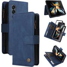 GANGXUN Samsung Galaxy Z Fold 4 Flip Case Wallet