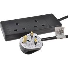 Pro Elec 2 m 2 Gang Extension Lead