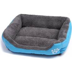 RYWOLT Blue 80 x 60 cm Pet Orthopedic Large Dog Beds