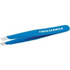 Blue Tweezers Tweezerman Bahama Mini Slant Tweezer - Blue