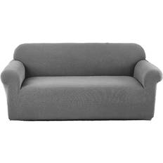 Grey Loose Sofa Covers Kikidex Gray Covers 145-180 cm Elastic Settee Loose Sofa Cover Grey