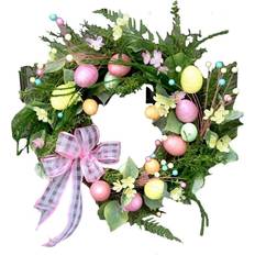 Easter Decorations Hiigyl Artificial Wreath Hanging 50% Offer Easter Decoration