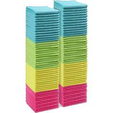 Aidea Microfibre Cleaning Cloths 100 Pack