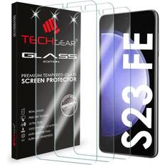 TechGear Samsung Galaxy S23 FE 5G Tempered Glass Screen Protectors 3 Pack