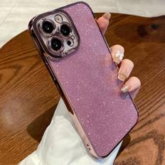 Iphone 11 pro max cover PlayMc Glitter Phone Case For iPhone 15 14 Pro Max 13 12 11 Pro Max