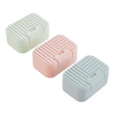 Bathroom Accessories Jojomino 3 Pack Travel Soap Holder with Lid