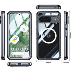Google Pixel 9 Mobile Phone Cases GANGXUN Magnetic Case for Google Pixel 9