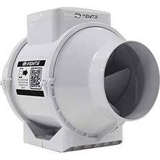 Vents 4 Inch Loft Mounted Inline Shower Ceiling 100mm In Line Bathroom Extractor Fan