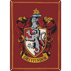 Metal Vægdekorationer Harry Potter Half Moon Bay Harry Potter Art Gryffindor Crest Tin Signs Wall Decor