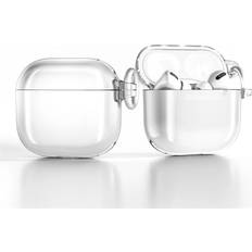 Hörlurar Hurtel Skyddsfodral till AirPods 4 med Metallclip och Oxidationsskydd Klar