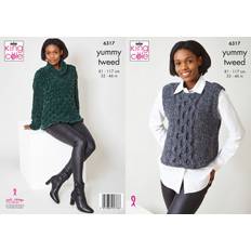 Garn & Håndarbejdsudstyr King Cole Knitting Pattern 6317