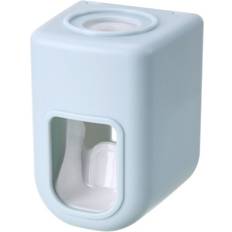 Bathroom Accessories Zeuxo Lazy Toothpaste Squeezer Wall Mount Toothbrush Holder