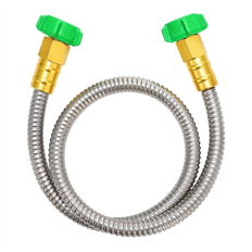 Hoses on sale Spactz Short Garden Hose Metal Leakproof Leader Hose 3Ft