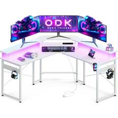 ODK Gaming Desk with LED Lights