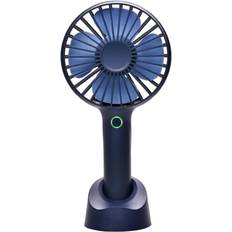 Blue Fans Tianfu Mini Portable USB Rechargeable Hand Held Fan with Base