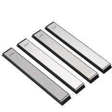 Diamond Knife Sharpeners Veneka Diamond Sharpening Plate Set 4 pcs Grit