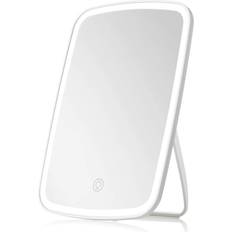 Zeuxo Makeup Mirror Touch Screen Vanity Mirror - Adjustable Portable USB Rechargeable