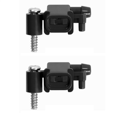 Vacuum Cleaner Accessories Spactz 2X Nozzle for Jet M6 240 241 244 Series Robot Vacuum Cleaner Replacement Nozzles Black